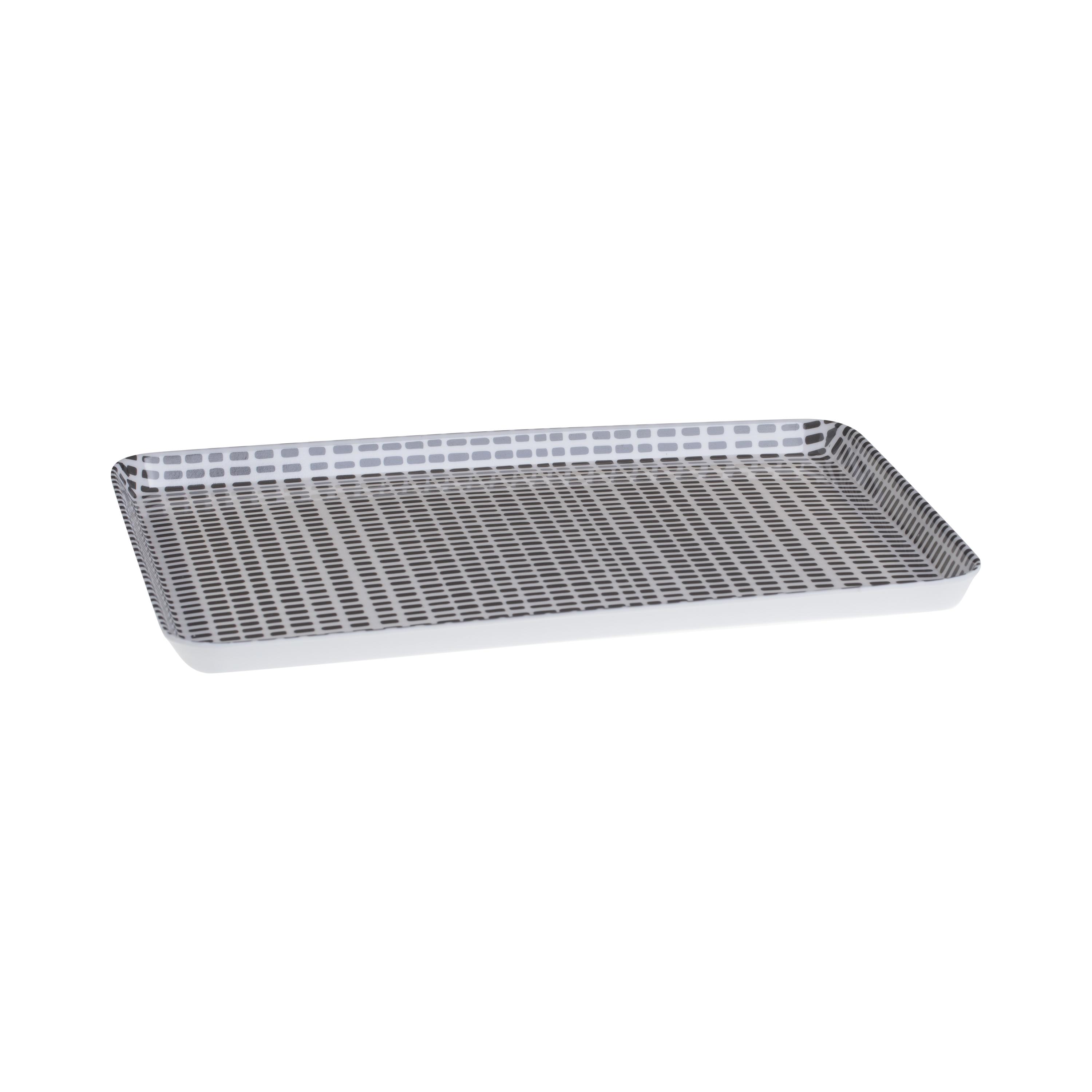 PLATEAU MELAMINE BOHEMIA 30X22CM