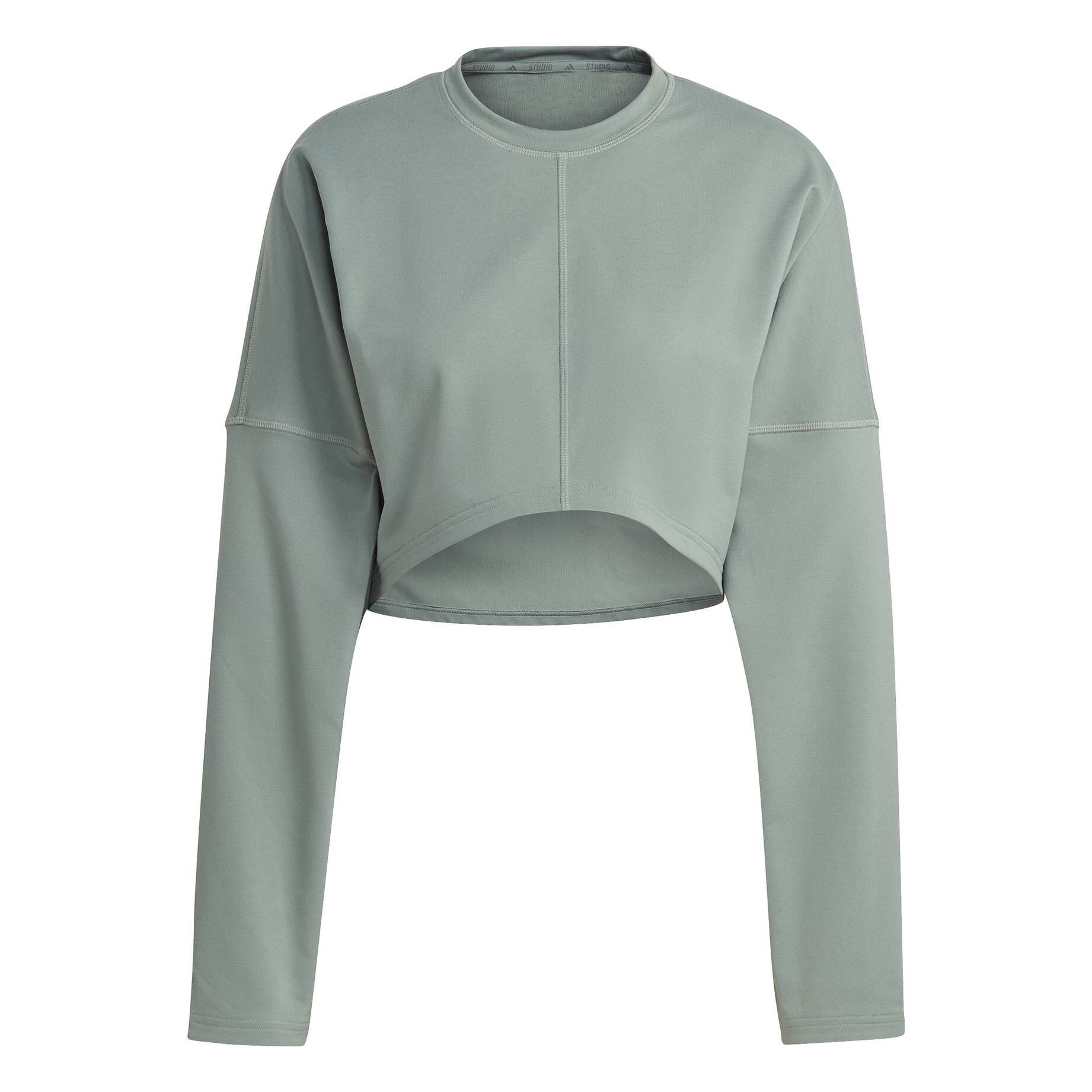 adidas Performance| Damen Sweatshirt YOGA STUDIO CROP