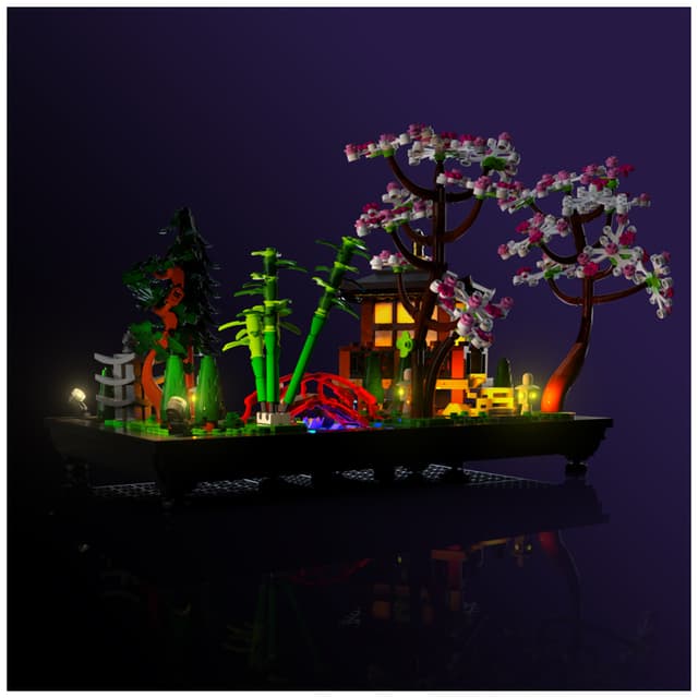 Light My Bricks™ Tranquil Garden lyskit