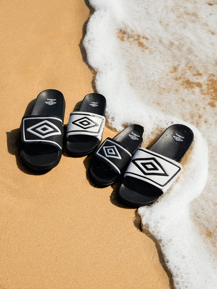 Sandália de banho UMBRO x LEFTIES - Preta
