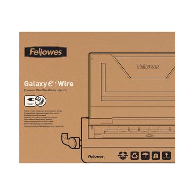 Fellowes Galaxy-E/Wire - machine à relier / relieuse perforeuse éléctrique par anneaux métal - Perfore 20 feuilles - relie 130f