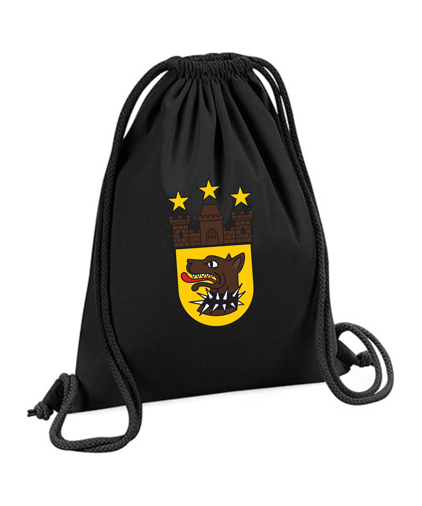 Berlin Underdogs Fan Gymsack Schwarz