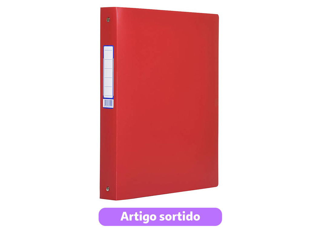 DOSSIER A4 POLEGAR 40MM CORES SORTIDAS