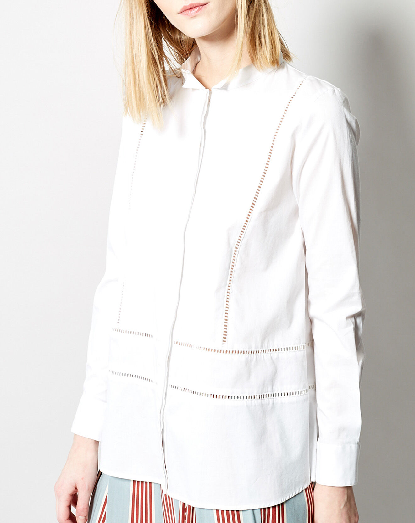 Karl Marc John Chemise Castille en Coton blanche