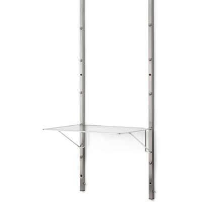 Wandhakenschiene zu Regalsystem Inox
