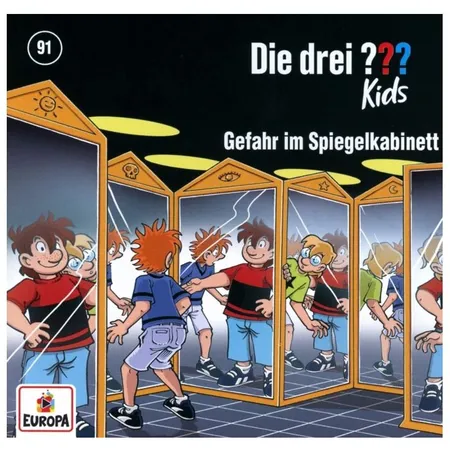KOSMOS CD Die drei ??? Kids 91 - Gefahr im Spiegelkabinett