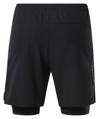 Short 2-en-1 Reebok Strength 4.0 Noir