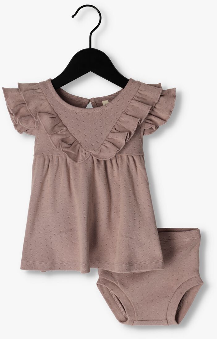 QUINCY MAE lila quincy mae  sleeveless ruffle v dress