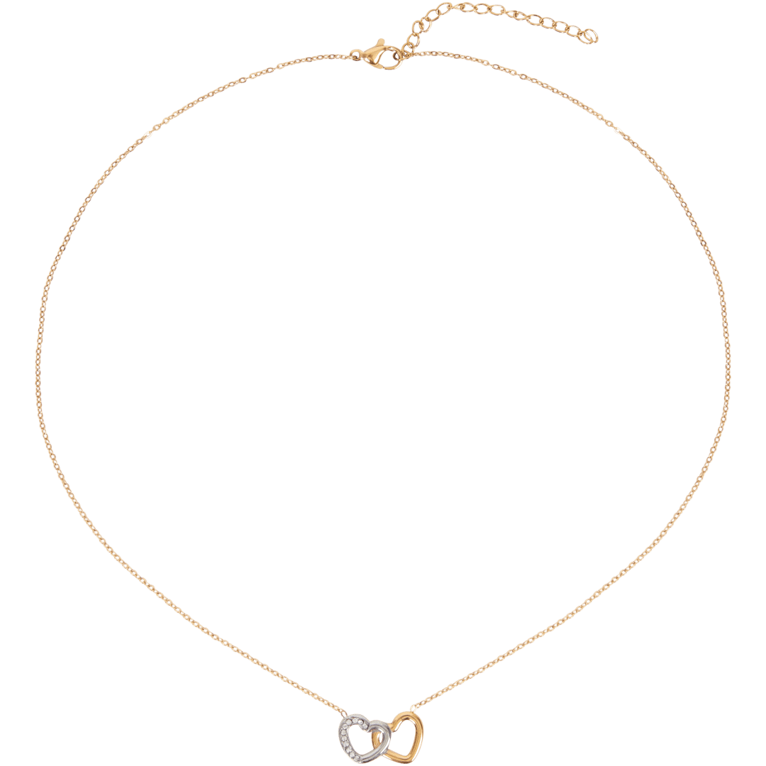 Stalen ketting met Swarovski-kristallen Diverse varianten