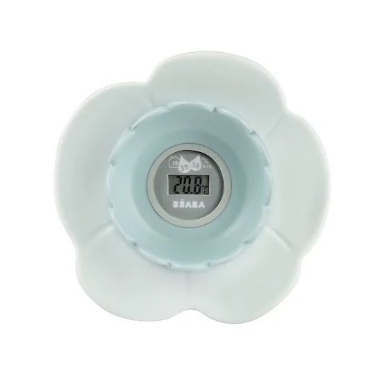 Thermomètre de bain Lotus   bleu vert        de               Béaba