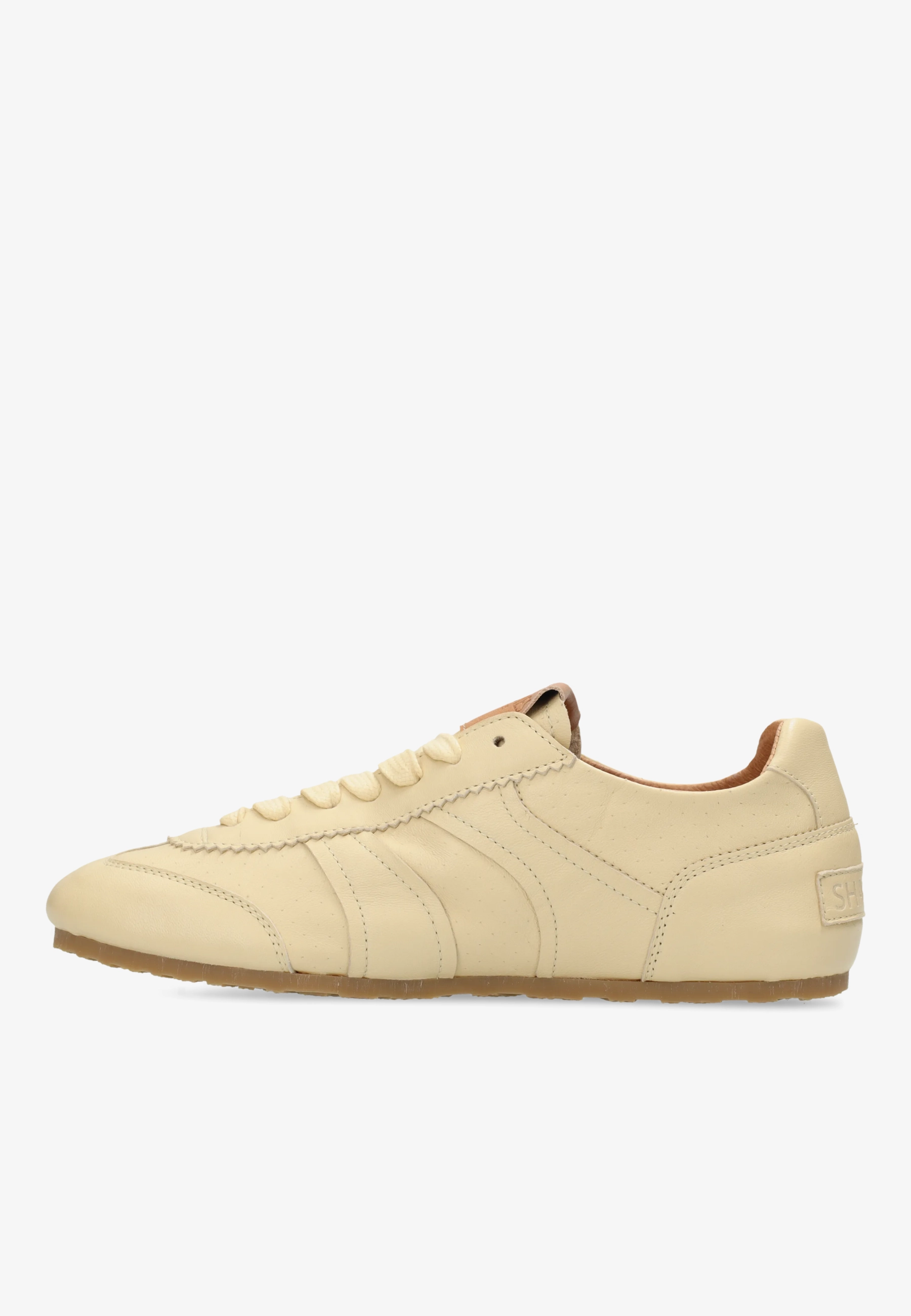 CISKA BASE Sneaker leather Pastel Yellow