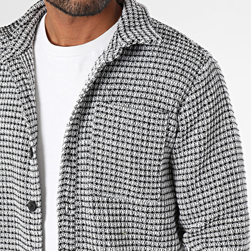 Surchemise Noir Blanc