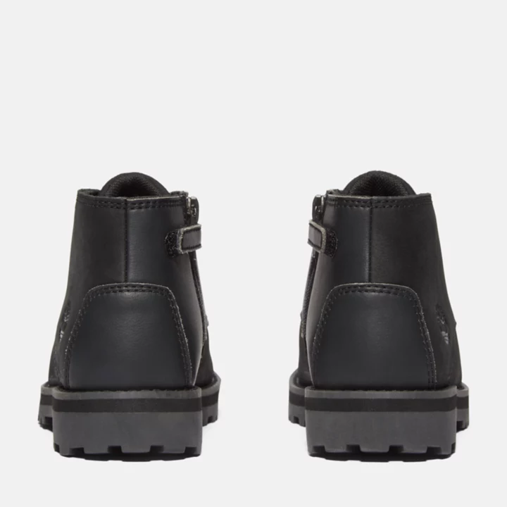 Bota Chukka Infantil Courma Kid na cor preta