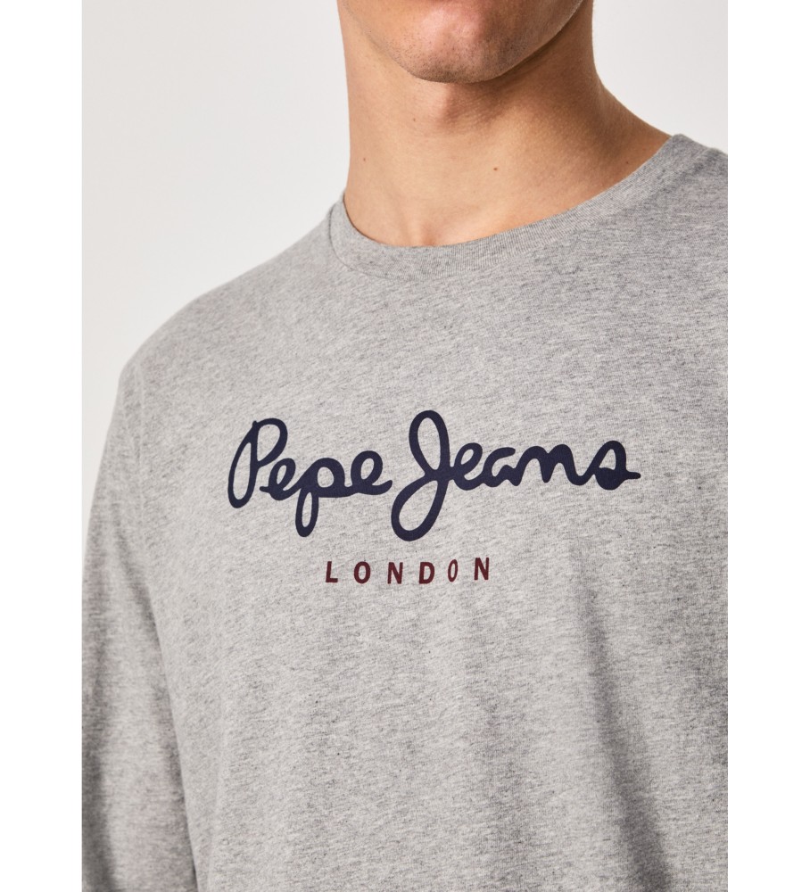 Camiseta Pepe Jeans Eggo Largo N cinza