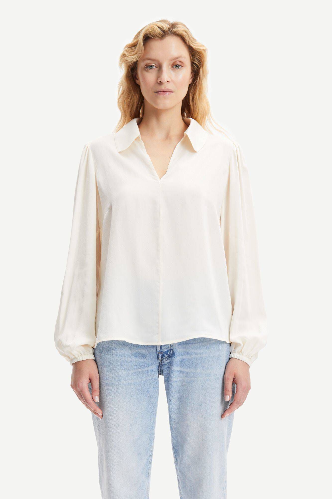 Samsoe Samsoe| Damen Bluse MARGOT BLOUSE Langarm