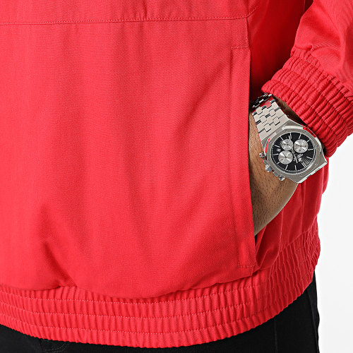Veste Col Zippée Manchester United Icon HT2000 Rouge