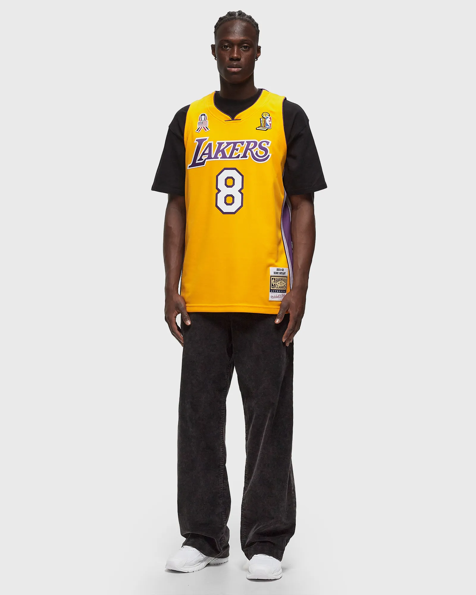 Mitchell & Ness NBA AUTHENTIC JERSEY LOS ANGELES LAKERS 2001-02 KOBE BRYANT #8