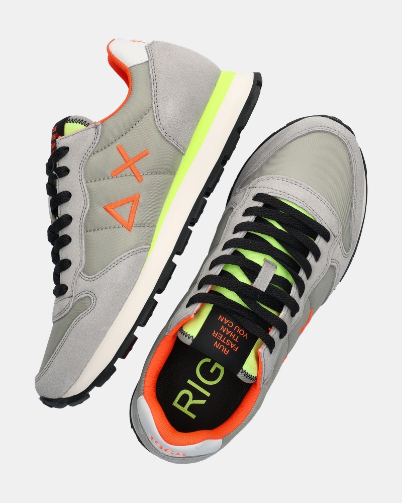 Sun 68 Tom Fluo Lage sneakers  - grijs