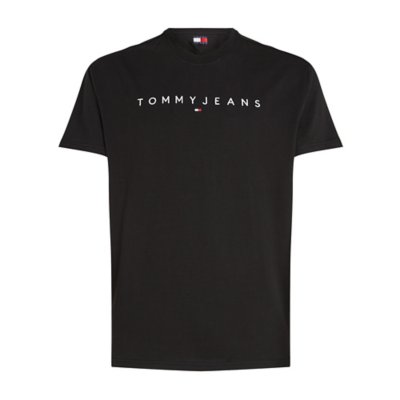 Tee-shirt à manches courtes homme Tjm Reg Linear Logo TOMMY HILFIGER