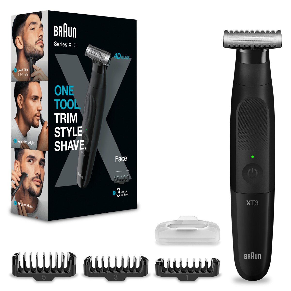 Braun Series XT3100 Face Barttrimmer