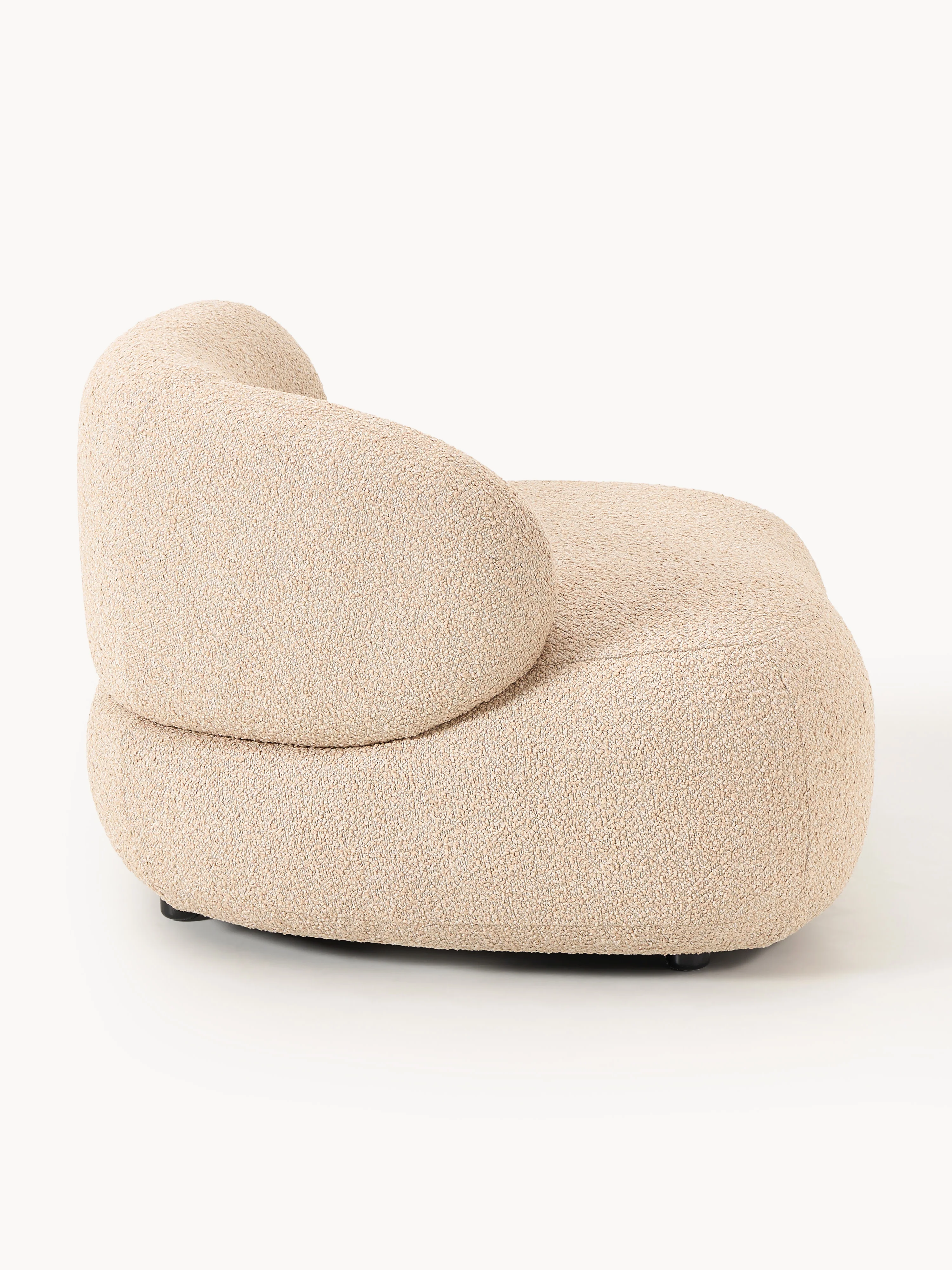 Bouclé loungefauteuil Alba