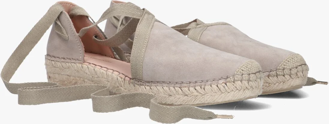 FRED DE LA BRETONIERE taupe fred de la bretoniere espadrilles 152010257