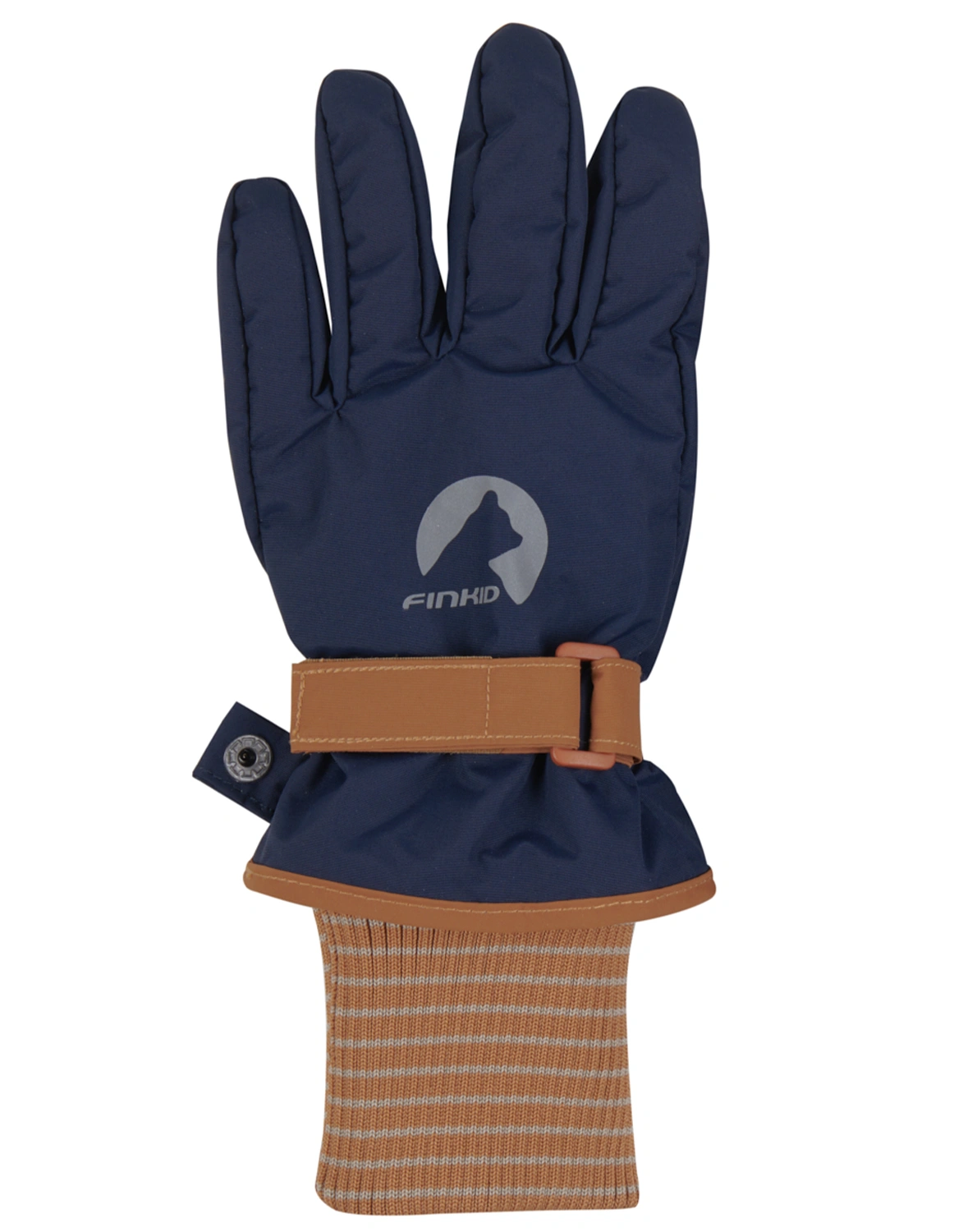 Fingerhandschuhe PIKKURILLI mit Innenfleece in navy/almond