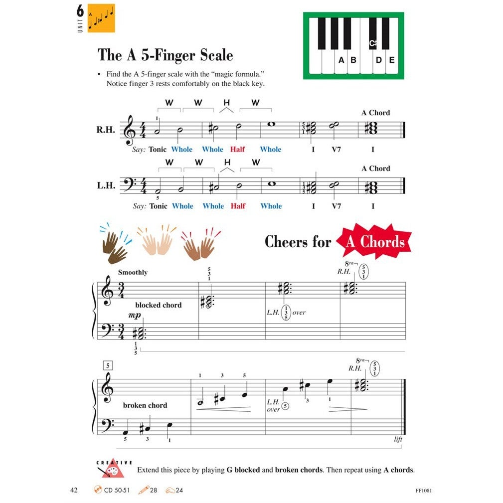 Hal Leonard Piano Adventures Lesson Book Level 2A 2nd Edition pianoboek