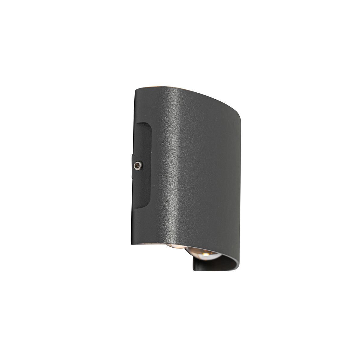 Buiten wandlamp donkergrijs incl. LED 4-lichts IP54 - Silly