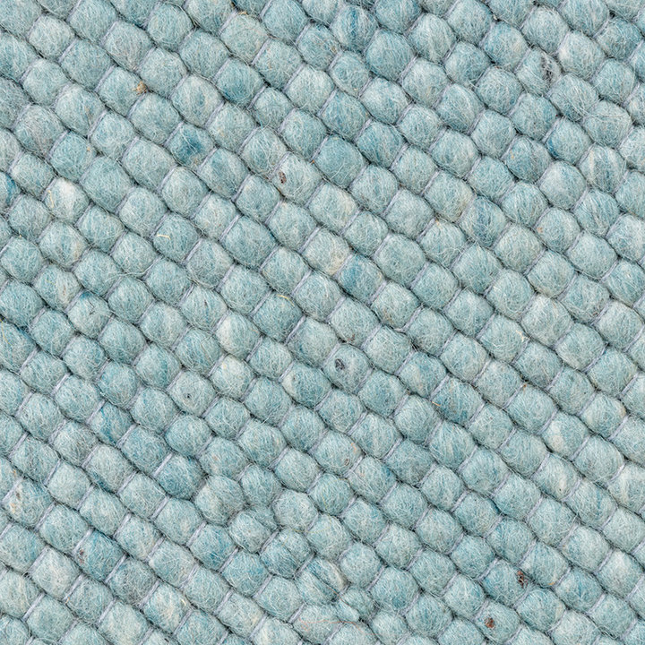 Wollen vloerkleed - Wise Blauw