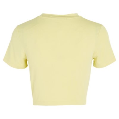 Tee-shirt à manches courtes femme Twisted Cropped CALVIN KLEIN