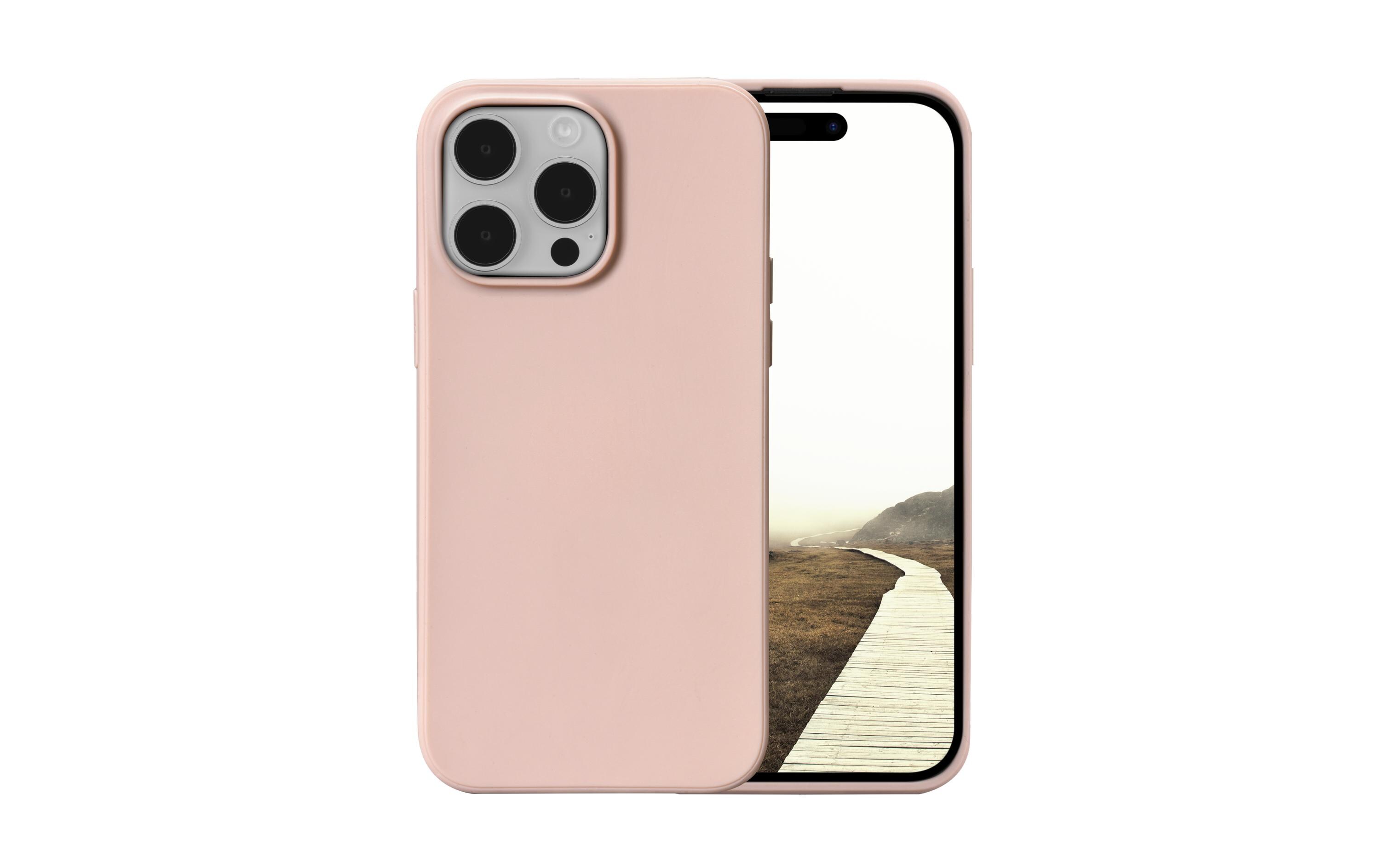 Back Cover Greenland iPhone 15 Pro Pink SandSchutzhülle für das Apple iPhone 15 Pro