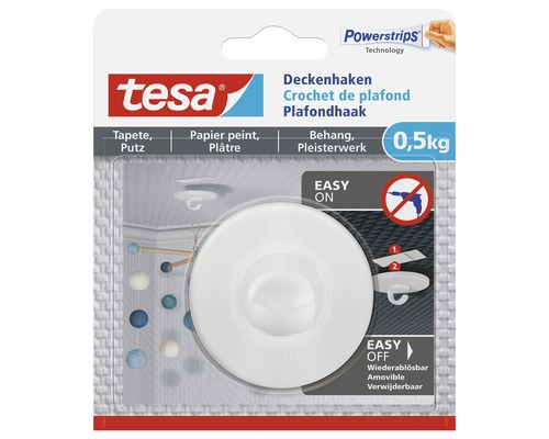 Plafondhaak wit 0,5 kg