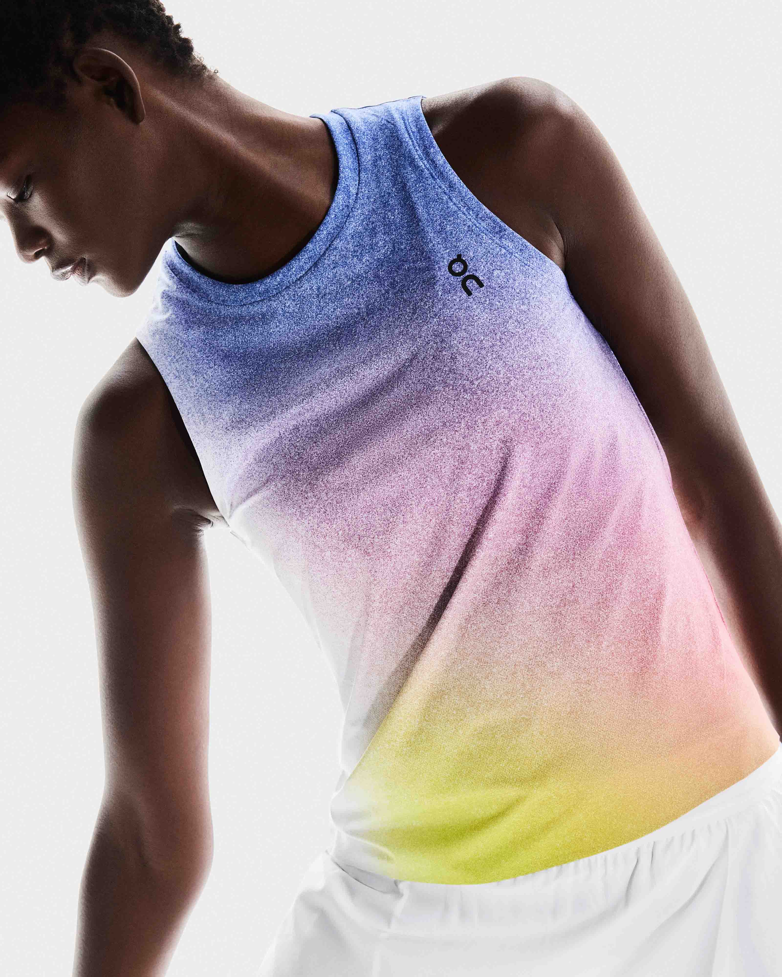 Court Tank Dame White/Indigo