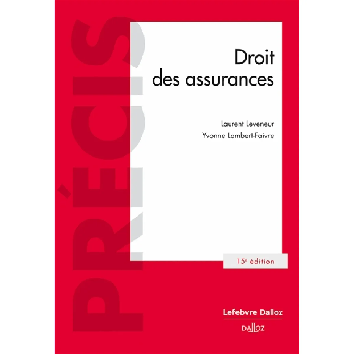 Droit des assurances