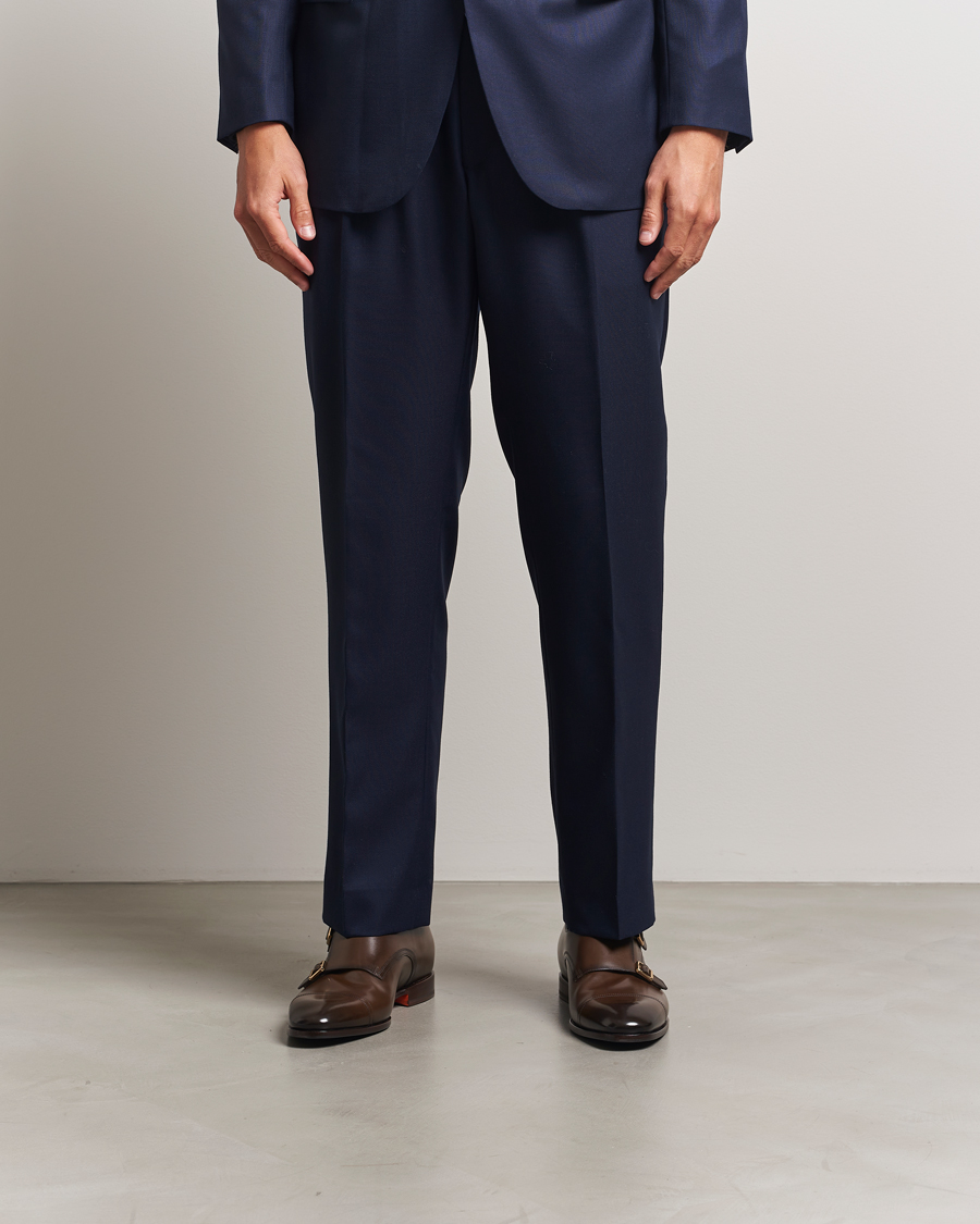 Santoni Adrian Double Monk Dark Brown Calf