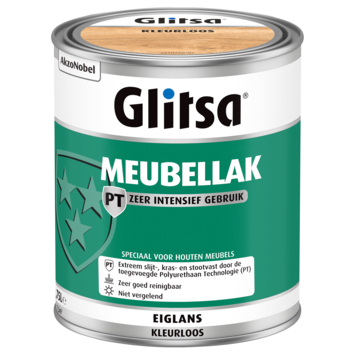 Glitsa meubellak eiglans blank 750 ml