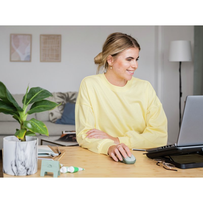 Trust Yvi+ souris Bureau Droitier RF sans fil Optique 1600 DPI