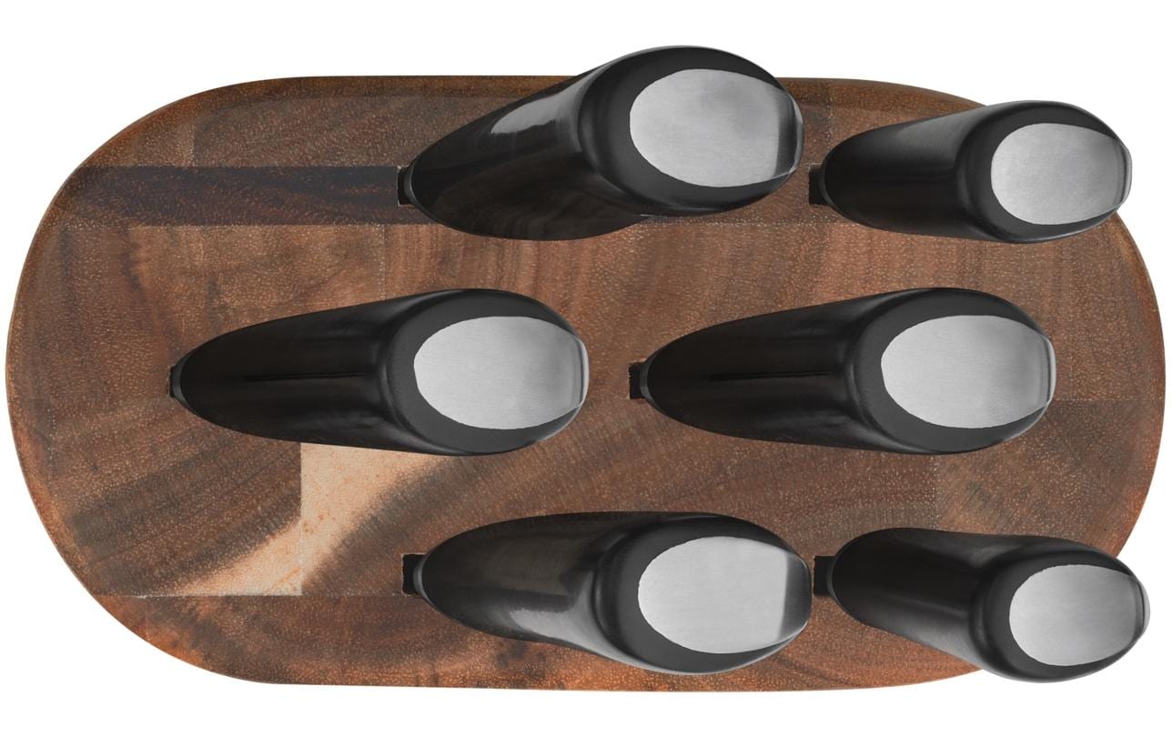 Messerblock-Set mit Messer Jamie Oliver 6-teilig, Holzart<br>Messerblock mit 6 Messern