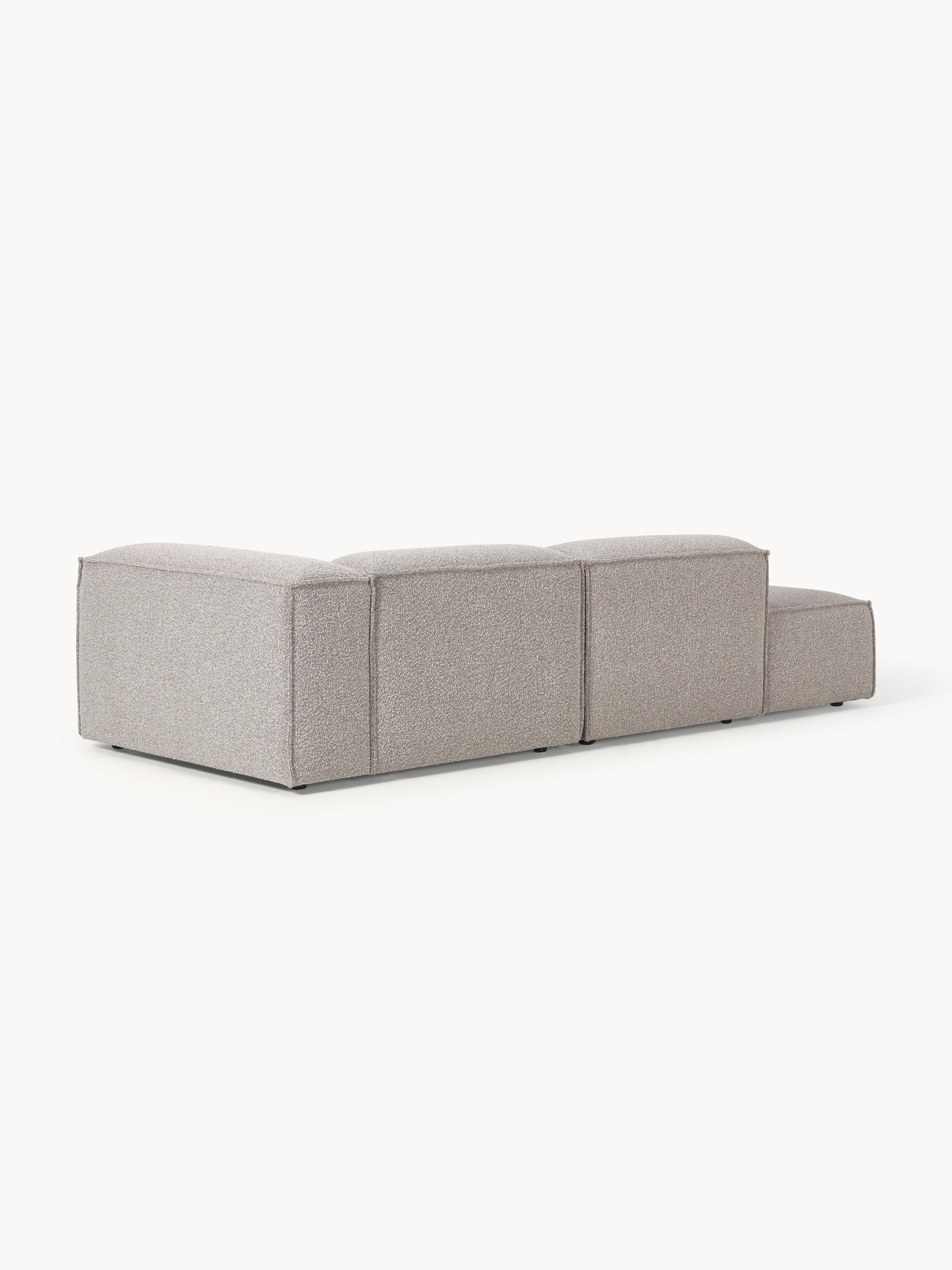 Modulaire chaise longue Lennon van bouclé