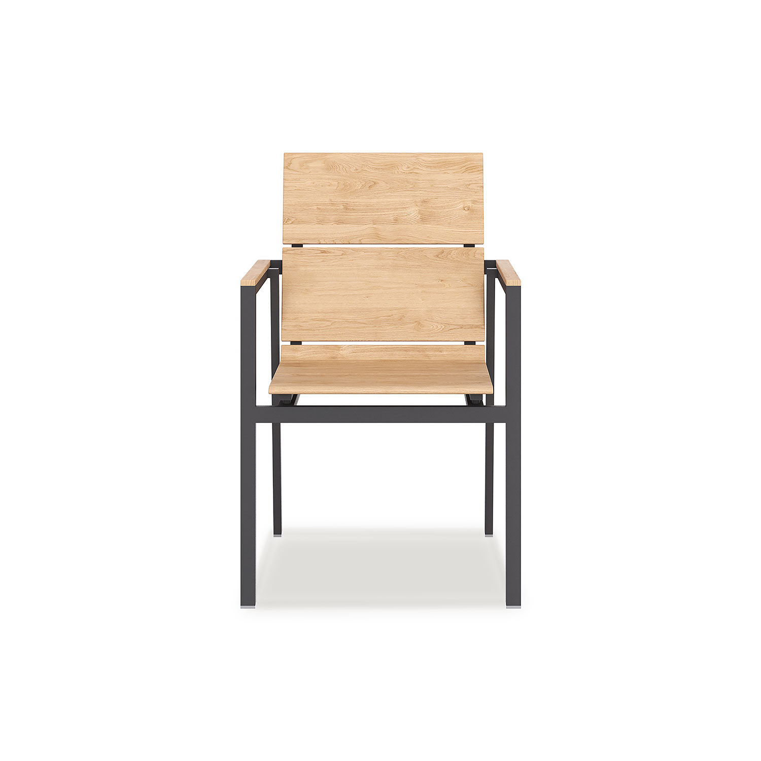 Stapelstuhl Premium Teak massiv