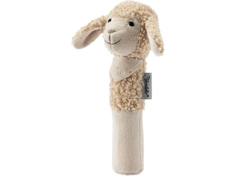 Sterntaler Greifling Schaf Flocke Quietsche aus weichen Stoffen