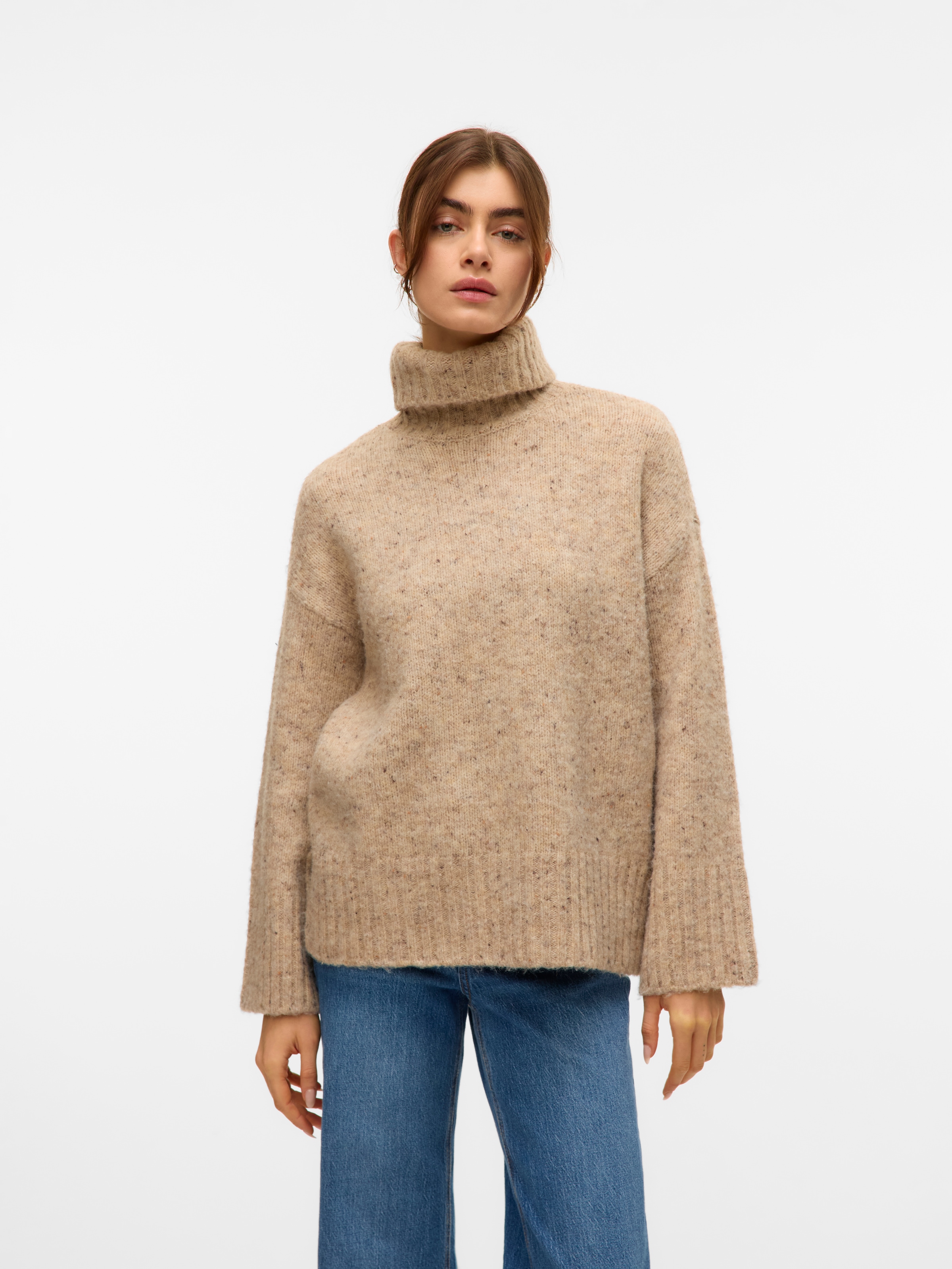 Vero Moda Rollkragenpullover »VMINGRID LS ROLL NECK PULLOVER BOO«