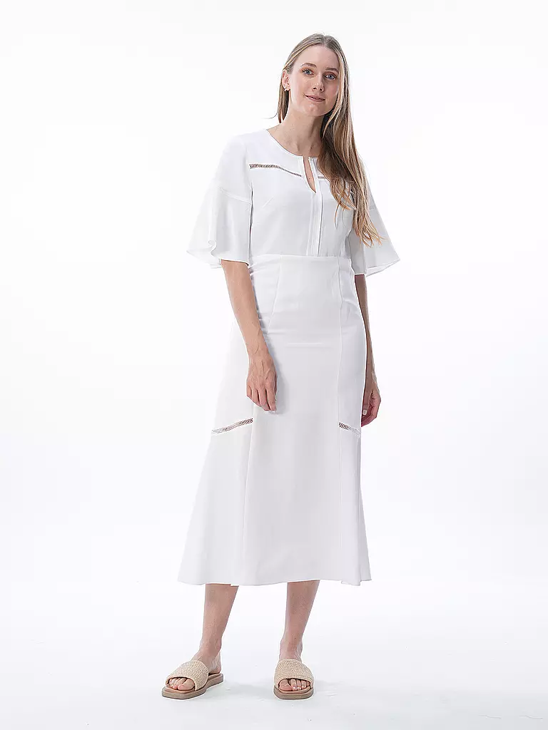 BOSS Maxikleid DILEINA  weiss