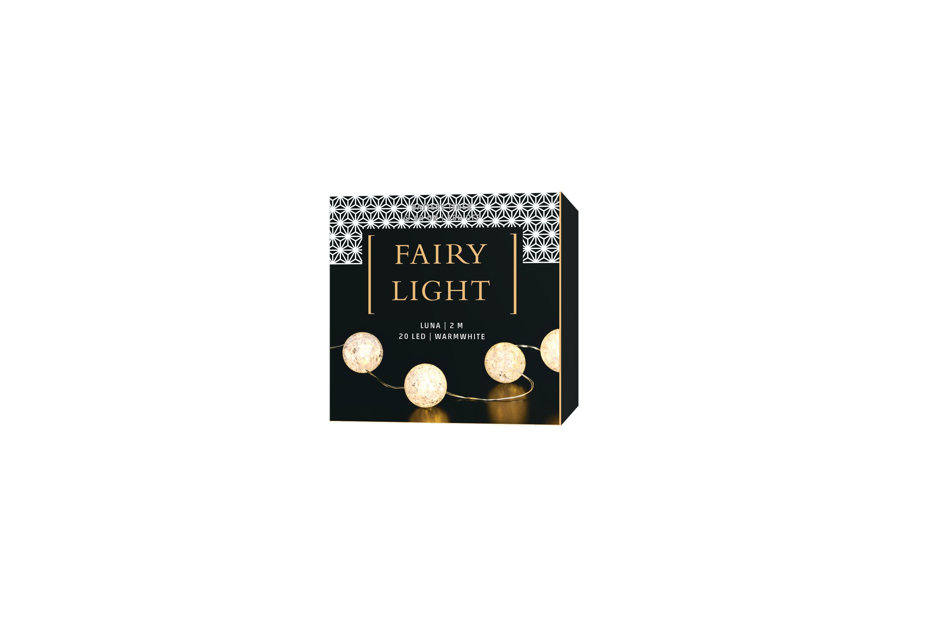 LUNA LED Licht - Weiss / B: 200.0 cm