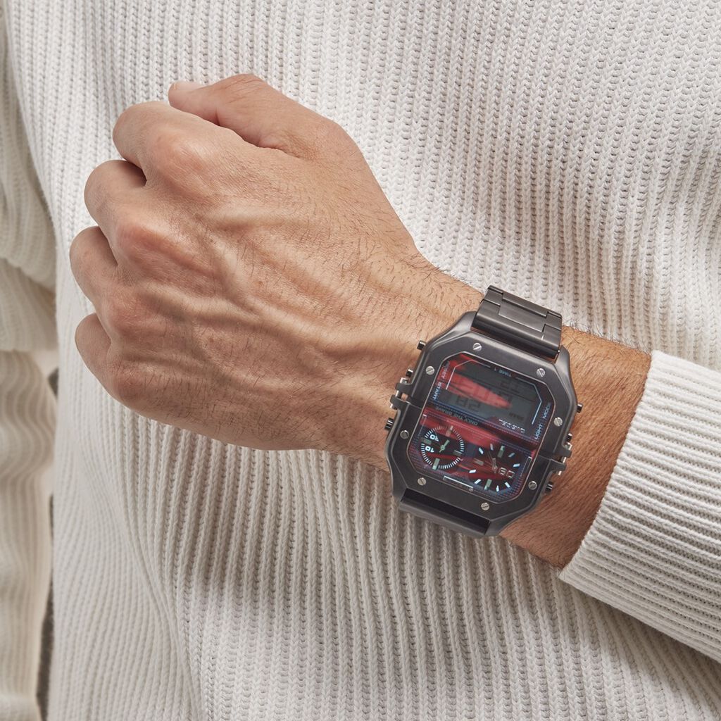 Montre Diesel Clasher Noir