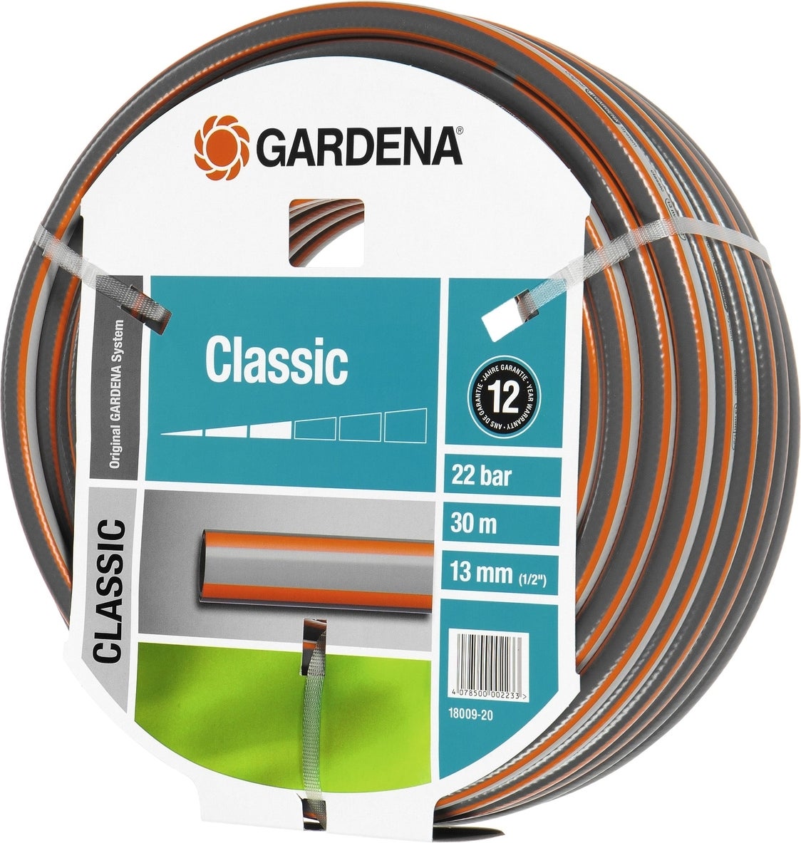Gardena Classic slang 13mm (1/2'') 30m