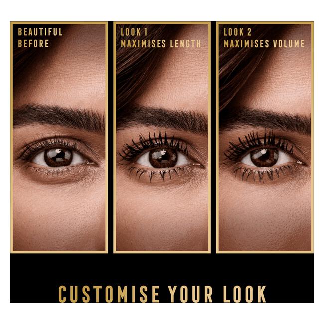 Max Factor Masterpiece 2In1 Lash Wow Mascara 01 Black