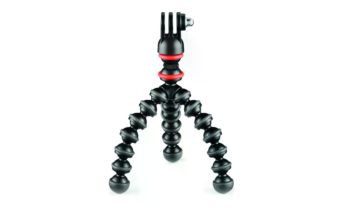 Smartphone-Stativ GorillaPod Starter KitFlexibles, vielseitiges und kompaktes Mini-Stativ mit universeller Smartphone-Halterung, GoPro-Halterung, Taschenlampenhalterung und Schnellwechselplatte