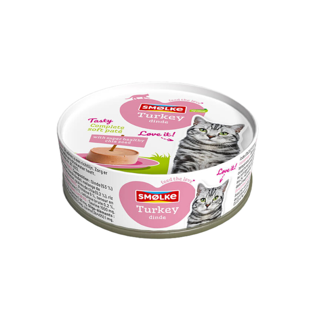Smolke Kattenvoer Soft Paté Multipack16 x 80 gr